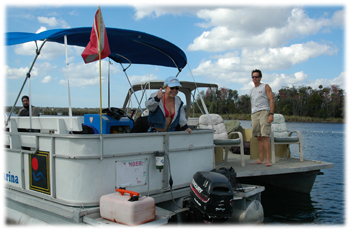 Boating on Kings Bay